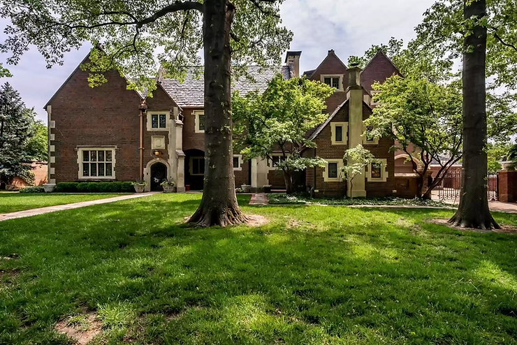 Wichita Historic Landmark With Woodwork Imported From Belgium & Majestic Great Room Lists For $1.85M-1